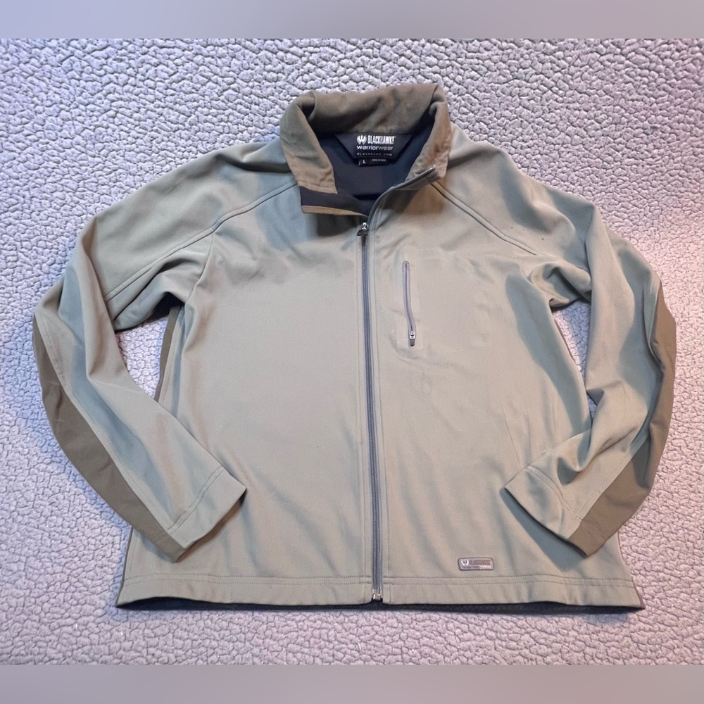 Blackhawk! Warrior Wear Jacket Womens Size Large Olive Green Color Full Zip Up